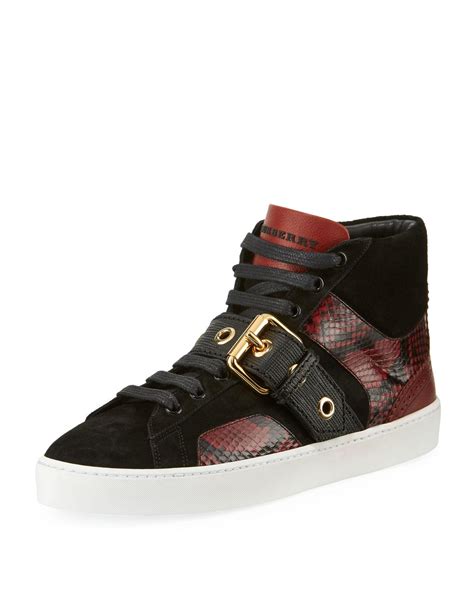 burberry sneakers.|burberry high top sneakers.